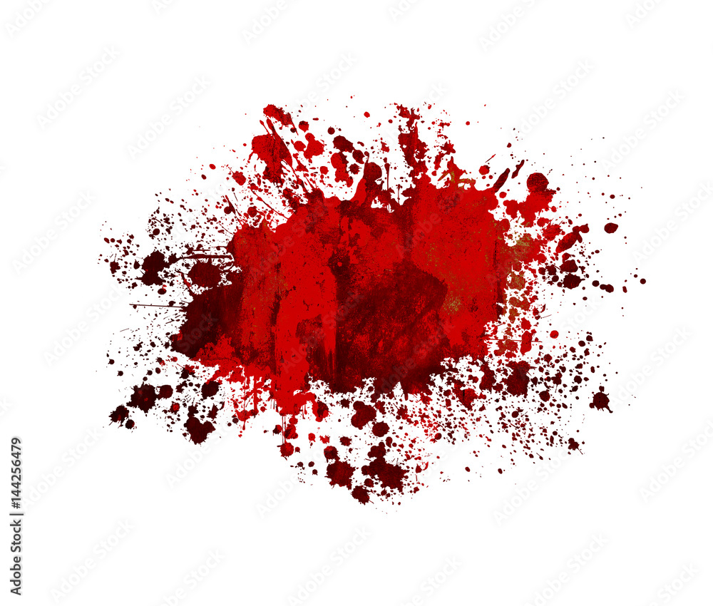Blood or Paint Splatter