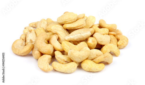 cashew isolated on white background