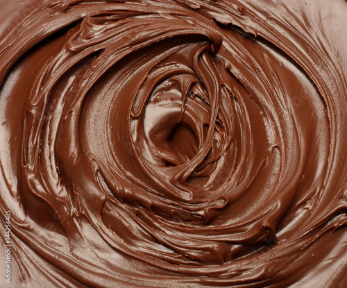 Melted chocolate background / melting chocolate/ chocolate background