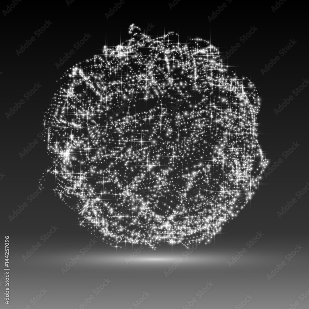 Abstract vector grayscale mesh background. Bio luminescence of colony. Futuristic style card. Elegant background for business presentations. Eps 10. Abstract vector grayscale mesh background. Bio luminescence of colony. Futuristic style card. Elegant background for business presentations. Eps 10.