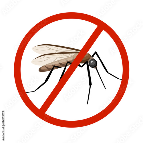 Mosquito silhouettes isolated on white background. Vector mosquito silhouettes. Aegypti flying mosquito. Zika virus transmission.