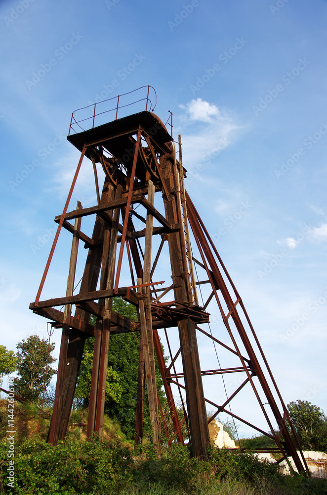 iron tower of the old mine