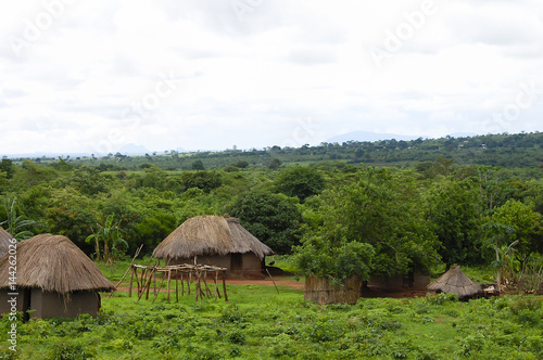 African Huts - Zambia © Adwo