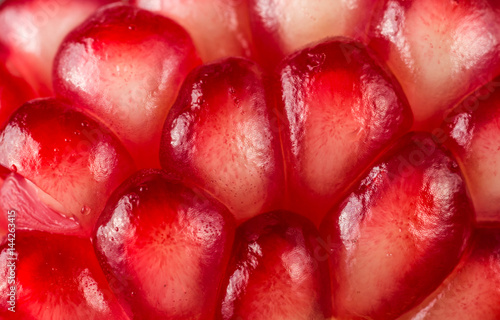 Pomegranates background