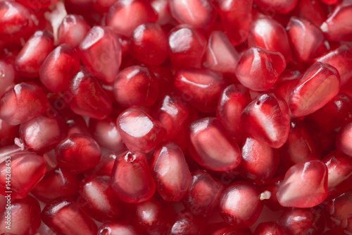 Pomegranates background