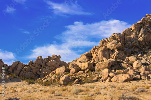 Mojave Desert Boulder Hill