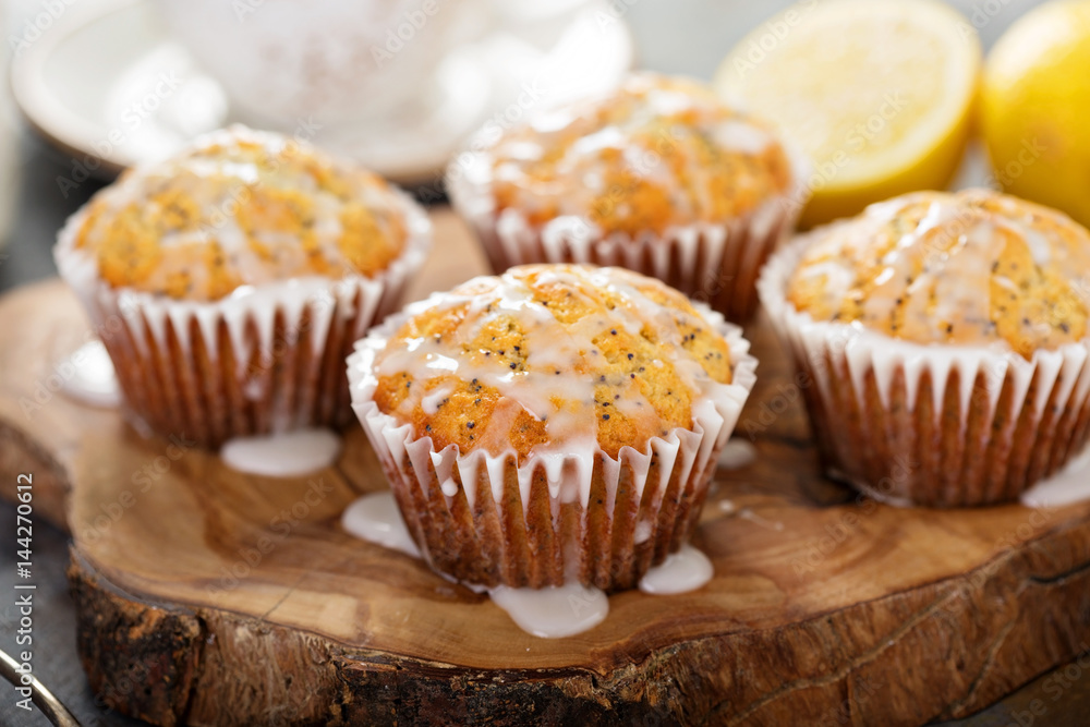 Lemon poppy seed muffins Lemon poppy seed muffins