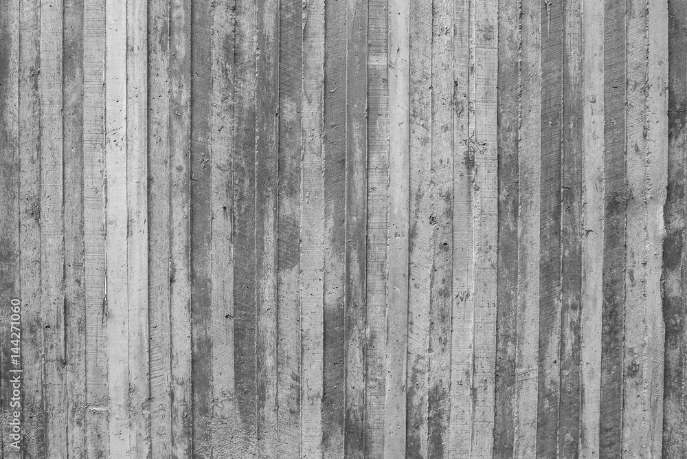 Fototapeta premium white and black cement concrete wall line or seamless pattern background or texture, close up