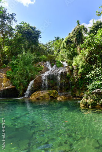 El Nicho Waterfalls in Cuba