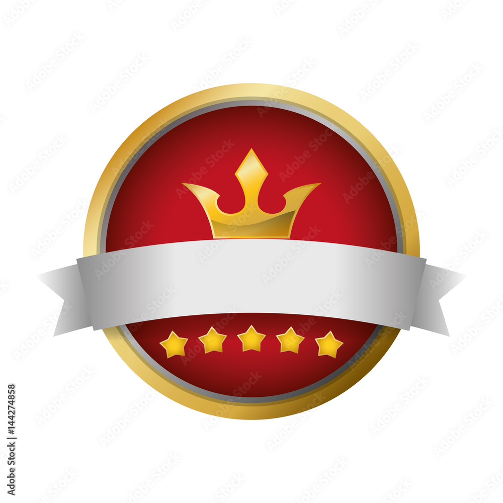 Award ribbon blank icon vector illustration graphic design Award ribbon blank icon vector illustration graphic design