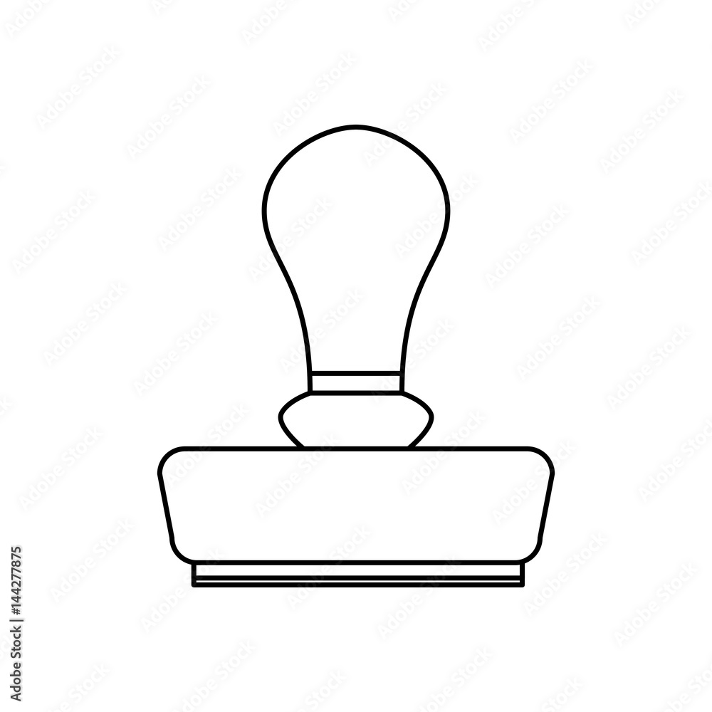 Rubber stamp print icon vector illustration graphic design Rubber stamp print icon vector illustration graphic design