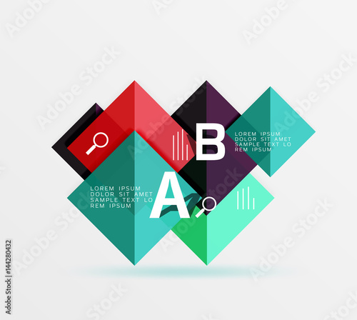Geometric square and triangle template Free Download Geometric square and triangle template - GFXLoad
