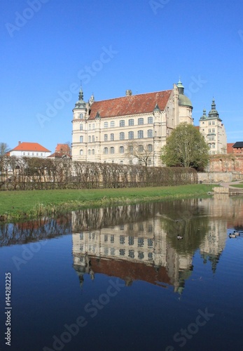 Schloss Güstrow / Blick von Südosten auf den Südflügel des Renaissanceschlosses