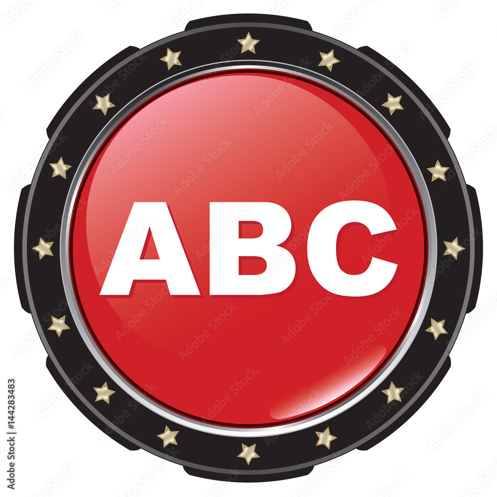 Fototapeta premium abc icon