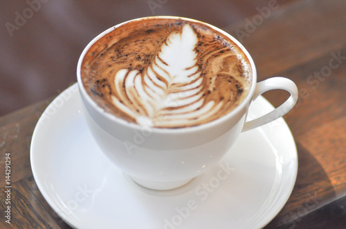hot coffee, hot cappuccino © jobrestful