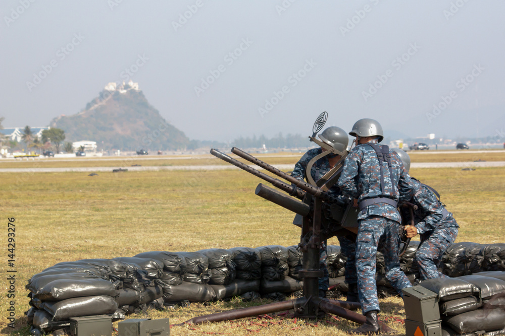 Anti Aircraft fire Heavy machine gun Anti Aircraft fire Heavy machine gun