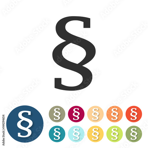 Button-Set bunt - Paragraph