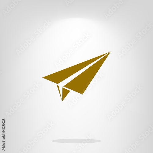 Wallpaper Mural Paper airplane icon Torontodigital.ca