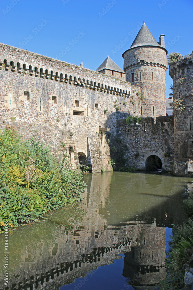 Fototapeta premium Fougeres Castle, France