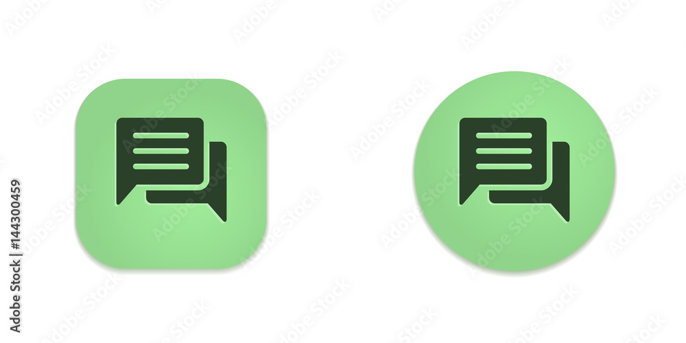 Vector Green Web Buttons Vector Green Web Buttons