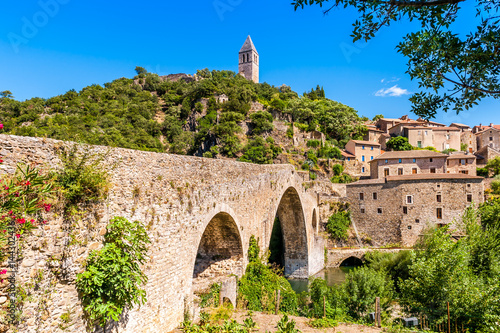 Village d'Olargues, Hérault, Occitanie, France photo