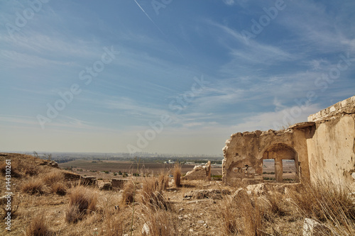 Migdal tzedek ruins, Israel photo