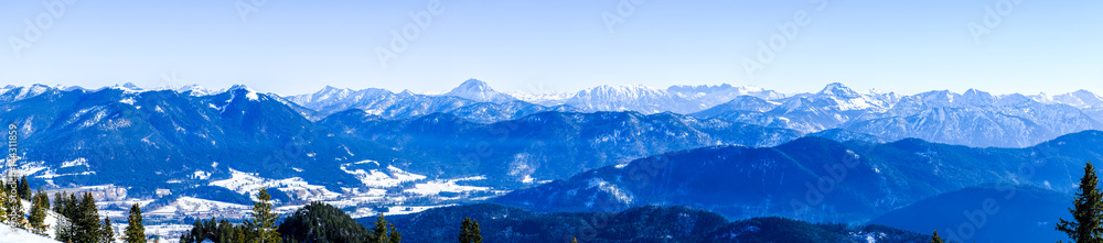 Obraz premium brauneck mountain