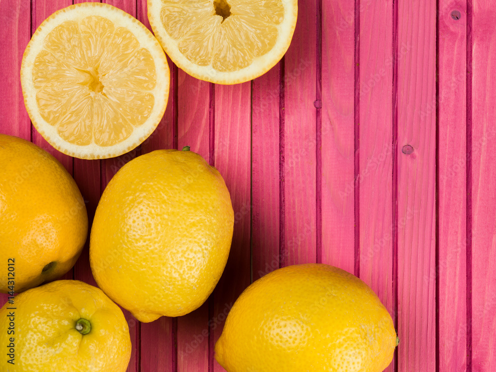 Fresh Aromatic Lemons Citrus Fruit Fresh Aromatic Lemons Citrus Fruit