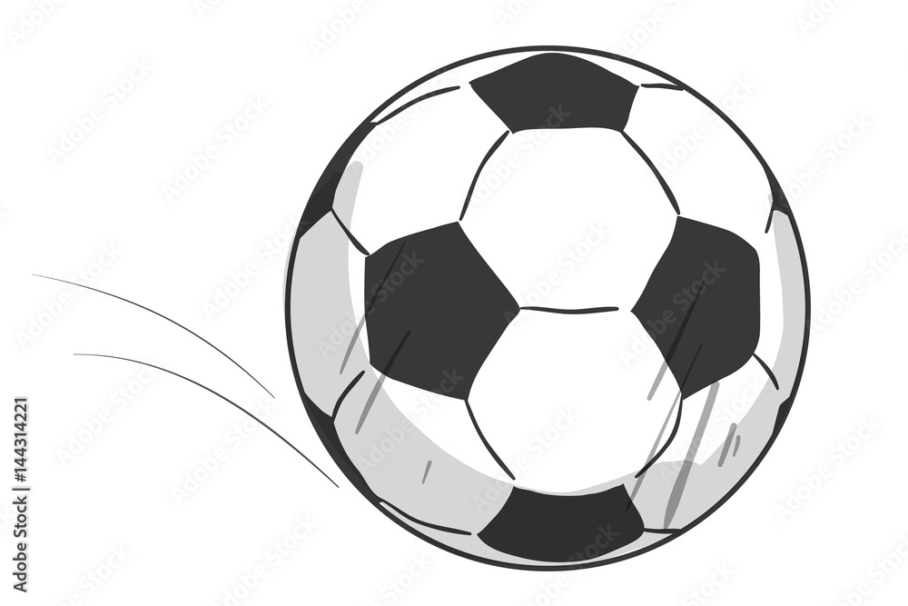 Fototapeta premium soccer ball