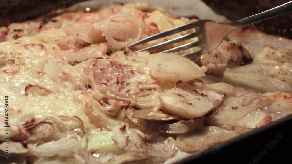 Preparation of fried fish with potatoes Preparation of fried fish with potatoes