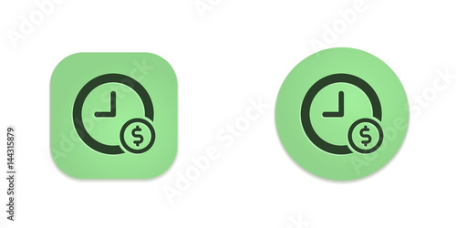 Vector Green Web Buttons