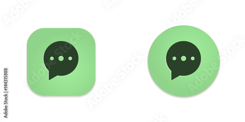 Vector Green Web Buttons