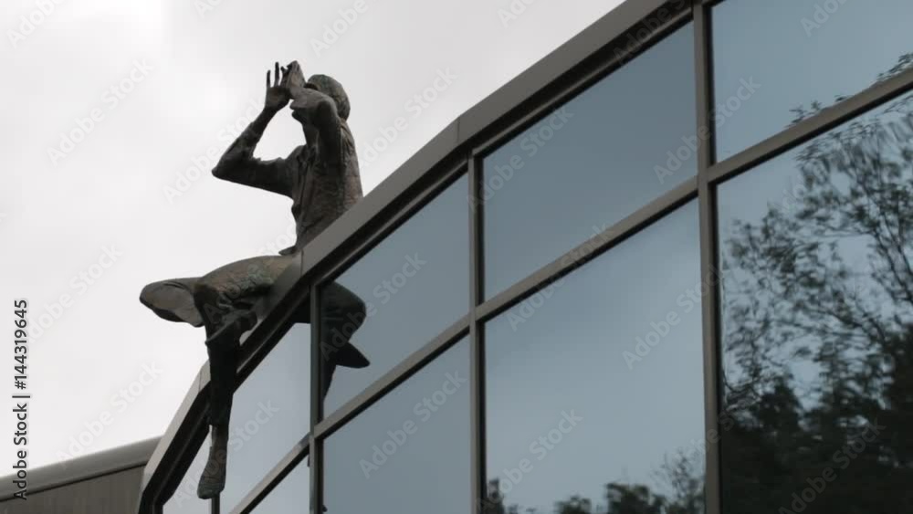 Man On The Roof Modern Sculpture Man On The Roof Modern Sculpture