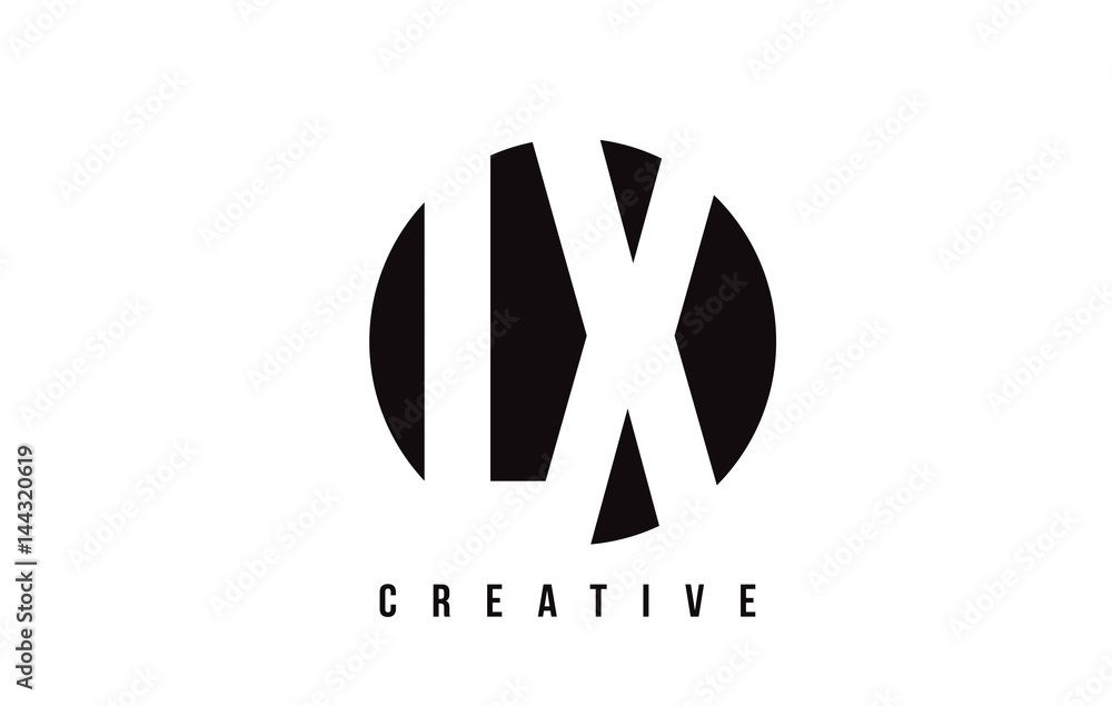 LX L X White Letter Logo Design with Circle Background. LX L X White Letter Logo Design with Circle Background.