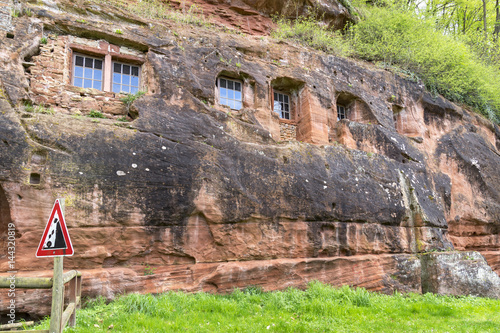 World Heritage Hermitage of Bretzenheim in Rhineland-Palatinate Germany. Prehistoric place.