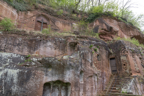 World Heritage Hermitage of Bretzenheim in Rhineland-Palatinate Germany. Prehistoric place.