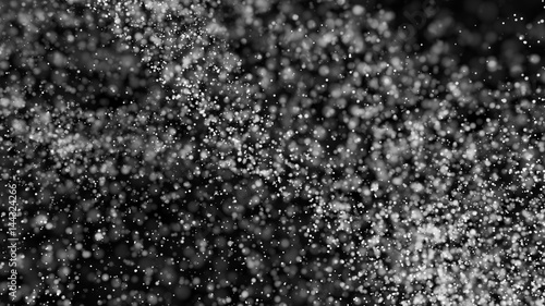 Beautiful monochrome bokeh blurred background defocused lights