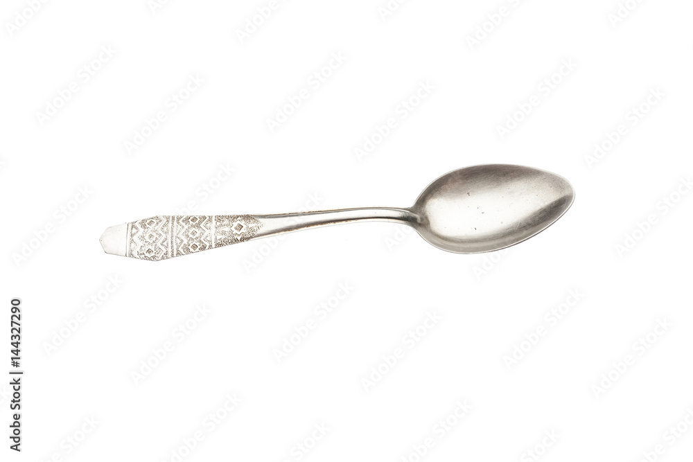 Spoon retro design for advertising and restaurant menu Spoon retro design for advertising and restaurant menu