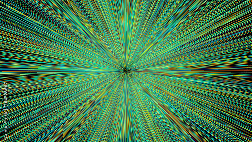Obraz premium Abstract explosion burst of fireworks light