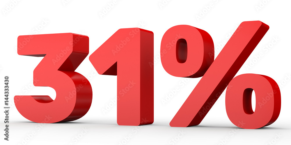 Thirty one percent off. Discount 31 %. Thirty one percent off. Discount 31 %.