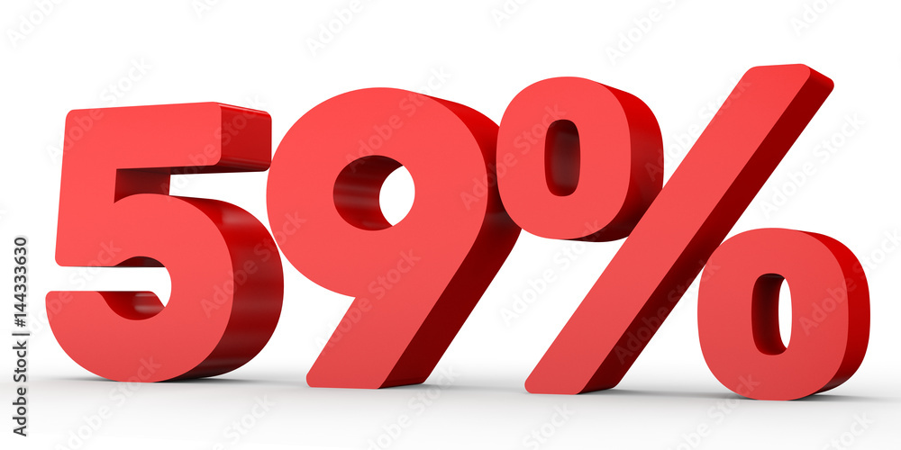Fifty nine percent off. Discount 59 %. Fifty nine percent off. Discount 59 %.