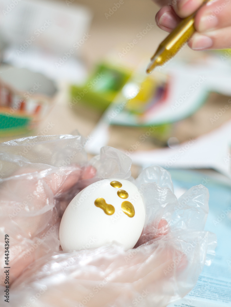 painting eggs holiday Easter painting eggs holiday Easter