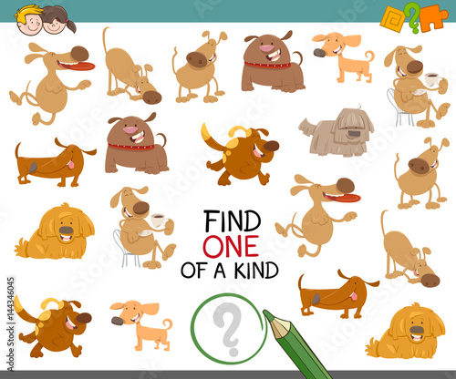 find one of a kind with dogs