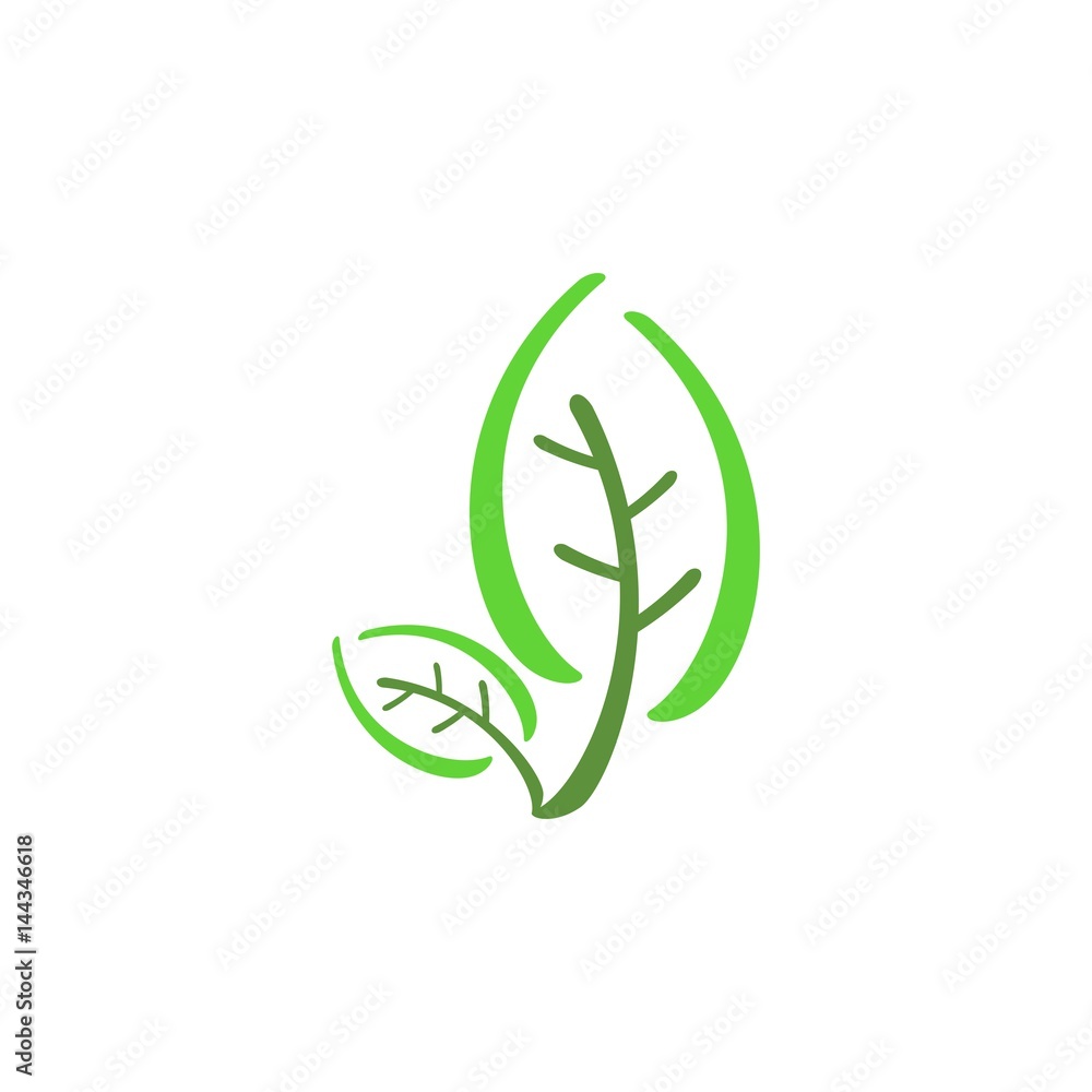 leaf logo leaf logo