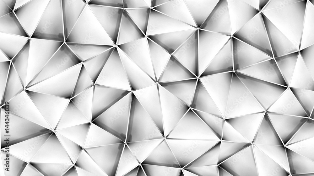 Abstract geometric background. 3D illustration..Polygonal glossy surface Abstract geometric background. 3D illustration..Polygonal glossy surface