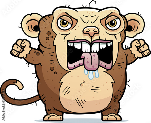 Angry Ugly Monkey