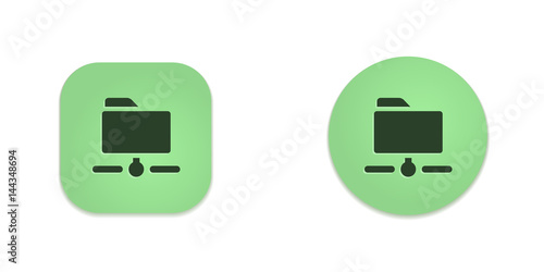 Vector Green Web Buttons
