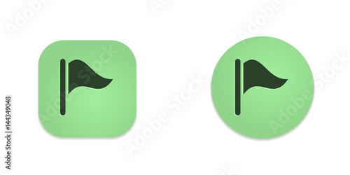Vector Green Web Buttons
