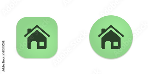 Vector Green Web Buttons
