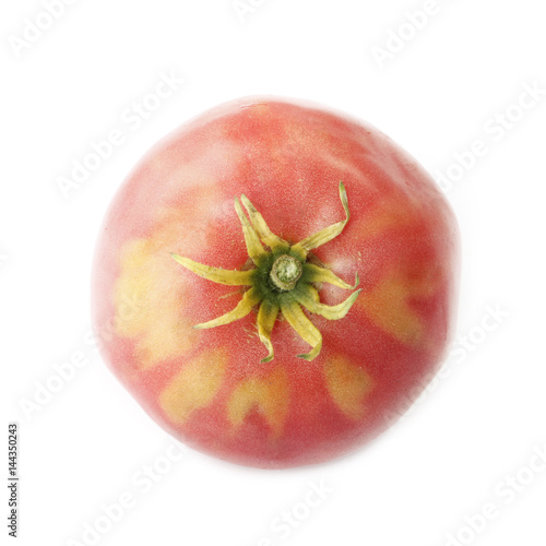 pink tomato isolated